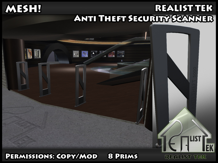 Second Life Marketplace Realist Tek Anti Theft Security Scanner